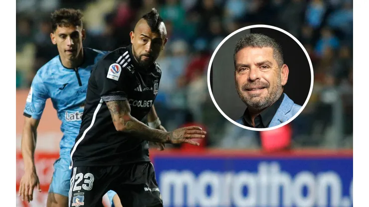 Romai Ugarte no comparte comentarios por la cancha de El Teniente. (Foto: Photosport)