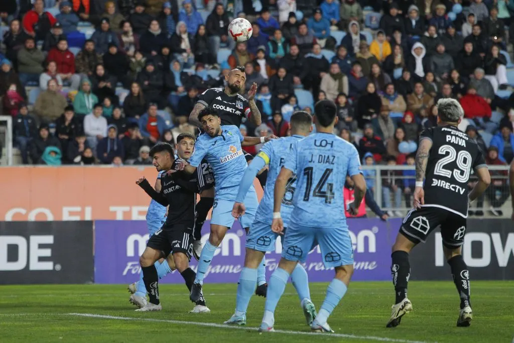 Colo Colo y O’Higgins igualaron 2-2 en Rancagua. Arturo Vidal fue expulsado. (Foto: Photosport)