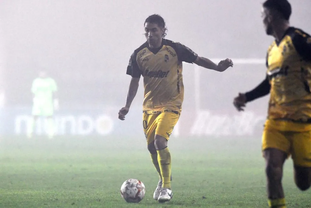 Luciano Cabral en el partido de Coquimbo Unido vs Palestino. (Foto: Photosport)