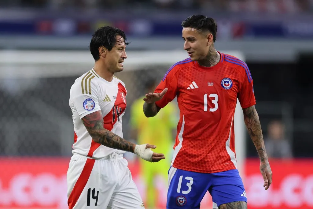 Chile y Perú igualaron sin goles en el AT&T Stadium. (Foto: Getty)