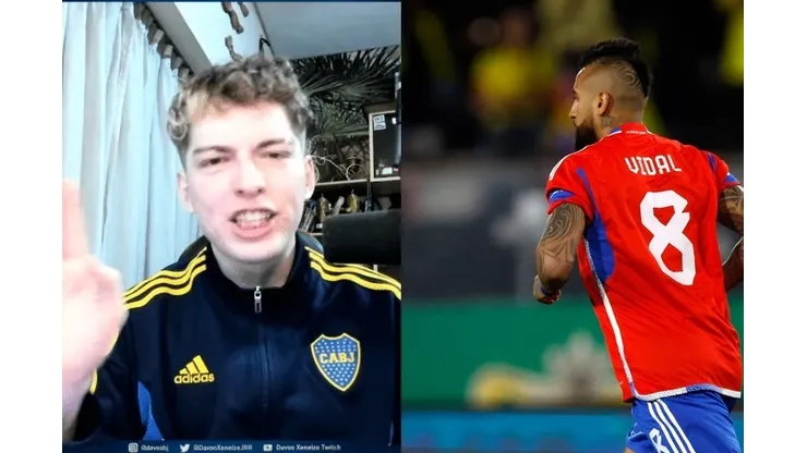 Davoo Xeneize defiende con todo a Arturo Vidal