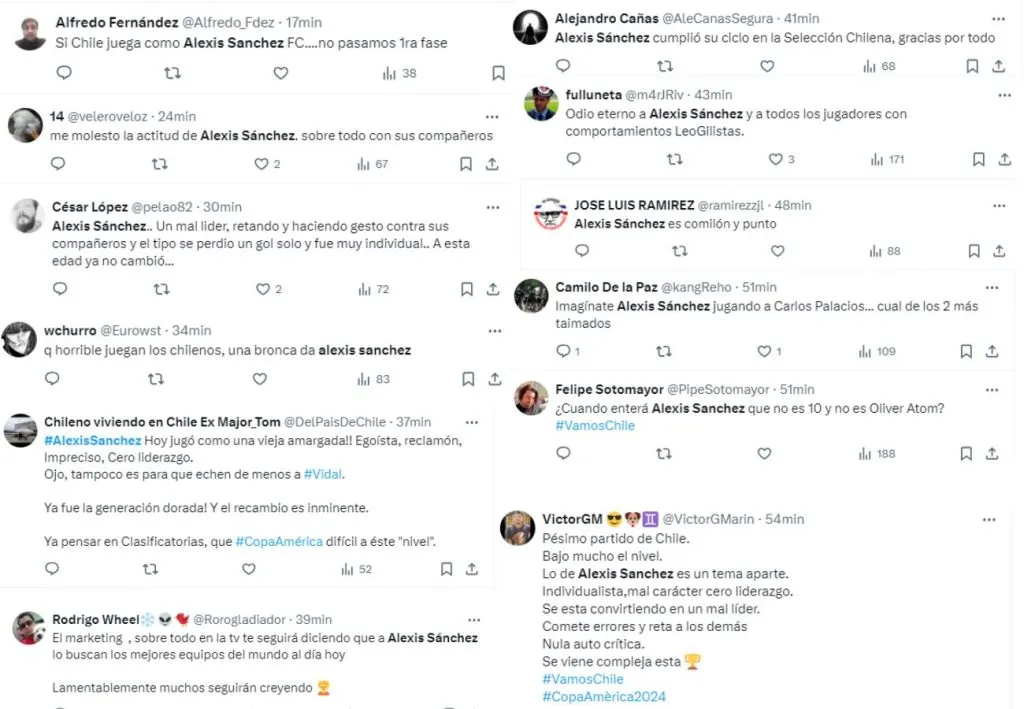 Los hinchas se lanzaron contra Alexis Sánchez.