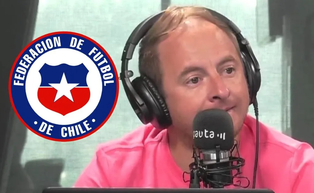 Coke Hevia enfurecido con el arbitraje del Chile-Argentina.