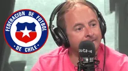 Coke Hevia enfurecido con el arbitraje del Chile-Argentina.