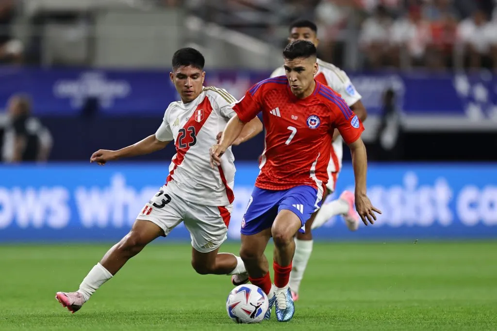 Chile debutó en la Copa América con empate ante Perú. (Foto: Getty)