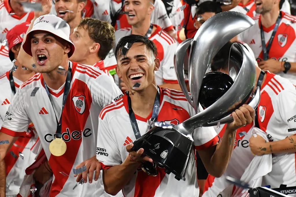 Pablo Solari podría partir al Corinthians de Ramón Díaz (Foto: Hernán Cortez/Getty Images)