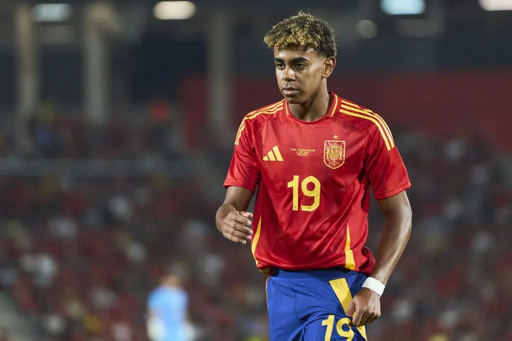 Lamine Yamal fue una de las figuras del triunfo de España ante Italia | FOTO: Rafa Babot/Getty Images