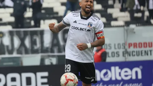 Arturo Vidal no estuvo presente en el triunfo de Colo Colo ante O'Higgins . (Foto: Dragomir Yankovic/Photosport)