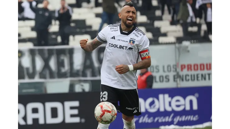 Arturo Vidal no estuvo presente en el triunfo de Colo Colo ante O'Higgins . (Foto: Dragomir Yankovic/Photosport)