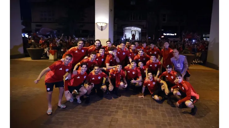 La Roja recibe un tremendo apoyo previo a su primer partido en la Copa América. (Foto: La Roja)