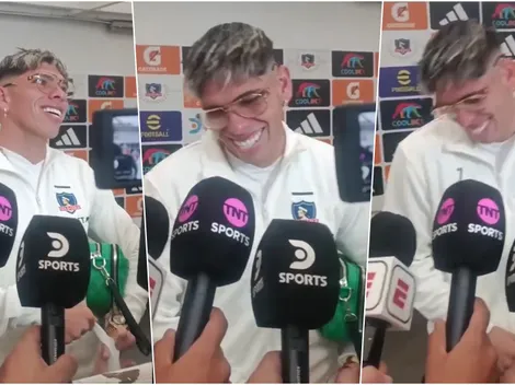 El coqueteo de Palacios que sacó risas luego de la goleada de Colo Colo