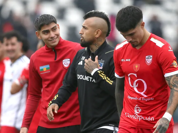 La emoción del jugador de Quillón al conseguir camiseta de Vidal