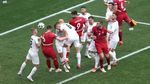 Eslovenia y Serbia igualaron a un tanto en la Eurocopa 2024