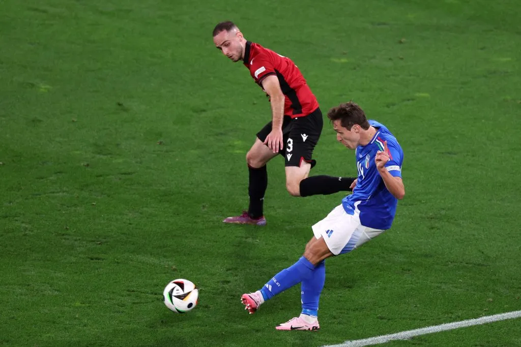 El campeón vigente de la Eurocopa, Italia,enfrenta a España en Gelsenkirchen. (Foto: Getty)
