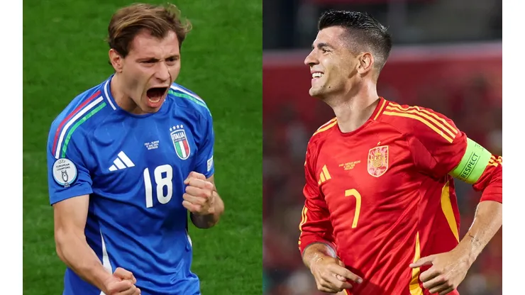 España y Italia se miden por la segunda jornada del Grupo B de la Euro. (Foto: Getty)