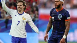 Francia y Países Bajos se disputan el liderato del Grupo D en la Eurocopa 2024. (Foto: Getty Images)