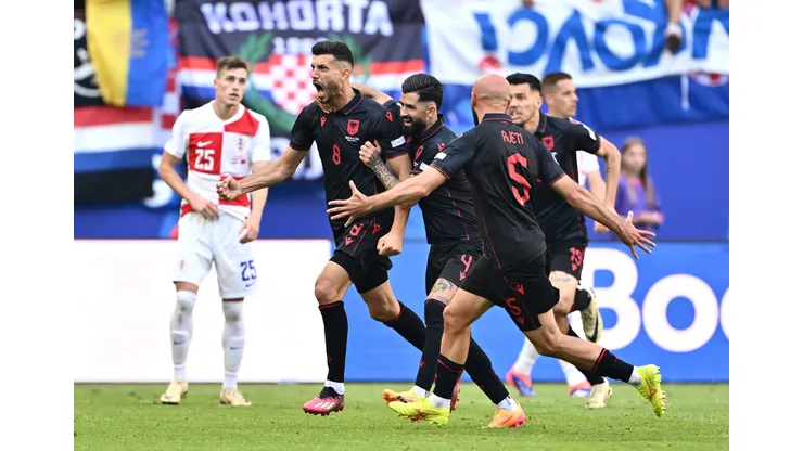 Albania empató en los descuentos ante Croacia. (Foto: Dan Mullan/Getty Images)