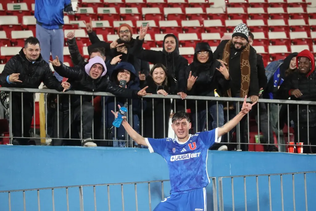 Salvador Negrete quiere volver a Universidad de Chile: por él y su familia. (Imagen: Photosport)