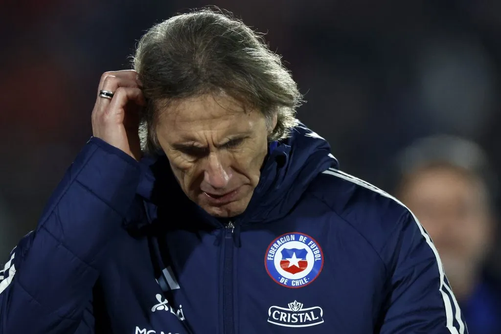 Ricardo Gareca en la Selección Chilena. (Foto: Photosport)