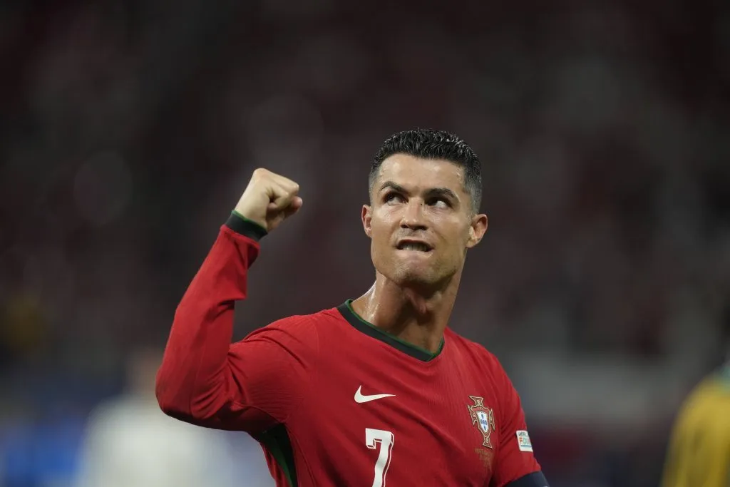 Cristiano Ronaldo celebrando el triunfo de Portugal. (Foto: Imago)