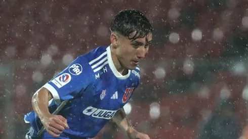 Salvador Negrete debutó con 17 años en Universidad de Chile.