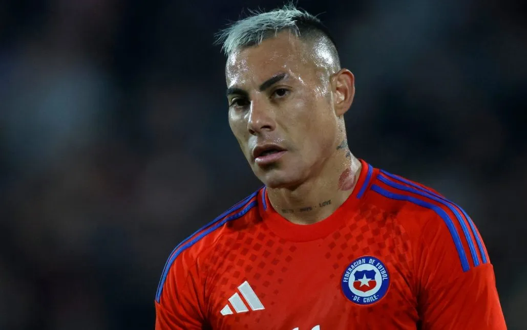 Eduardo Vargas mostró poco y nada en un partido ingrato para los delanteros chilenos.