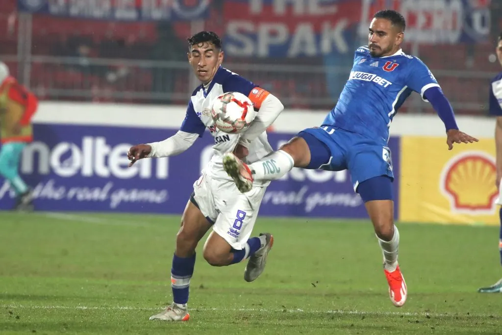 Federico Mateos fue el autor del primer gol en la remontada de la U | FOTO: Jonnathan Oyarzun/Photosport