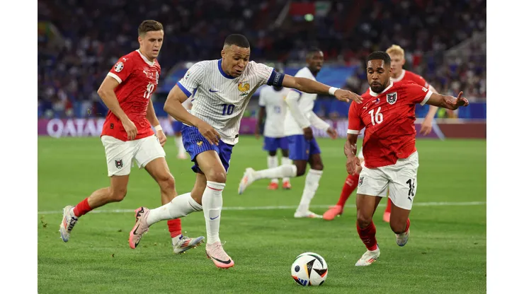 Kylian Mbappé fue clave en el triunfo de Francia ante Austria. (Foto: Getty)