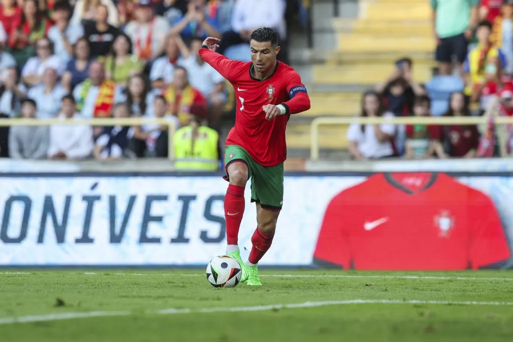 Cristiano Ronaldo compite en la Eurocopa 2024 con la Selección de Portugal. (Foto: Getty)