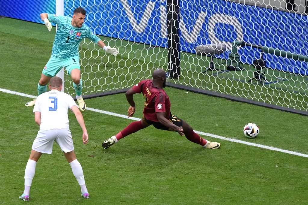 Lukaku no pudo celebrar ya que le anularon sus dos goles | Foto: Getty Images