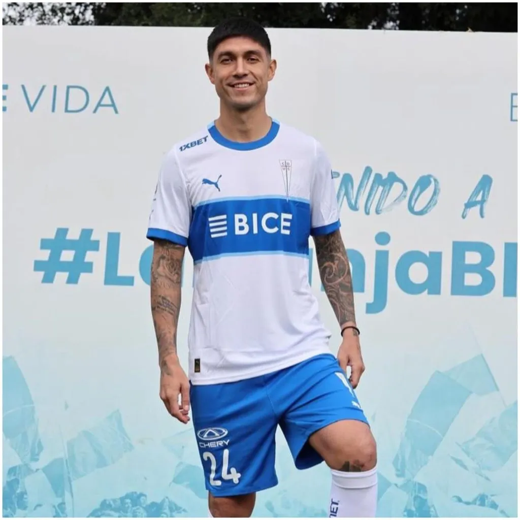 Huerta en su vuelta a la UC | Foto: Photosport