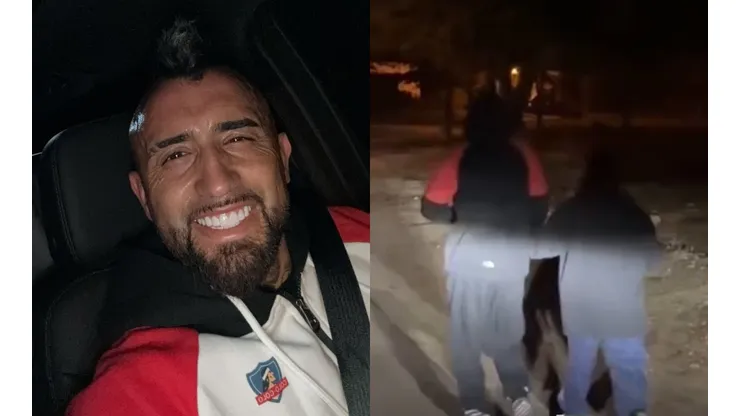 Arturo Vidal entrena en el día del padre. (Foto: kingarturo23oficial)