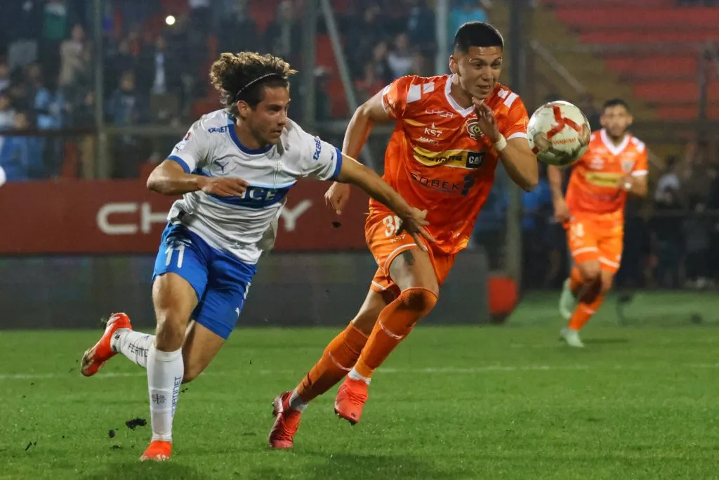 González no pudo convencer a Giovagnoli ni a los hinchas de Cobreloa | FOTO: Marcelo Hernandez/Photosport