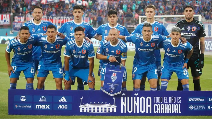 La formación de la U para enfrentar a Municipal Puente Alto