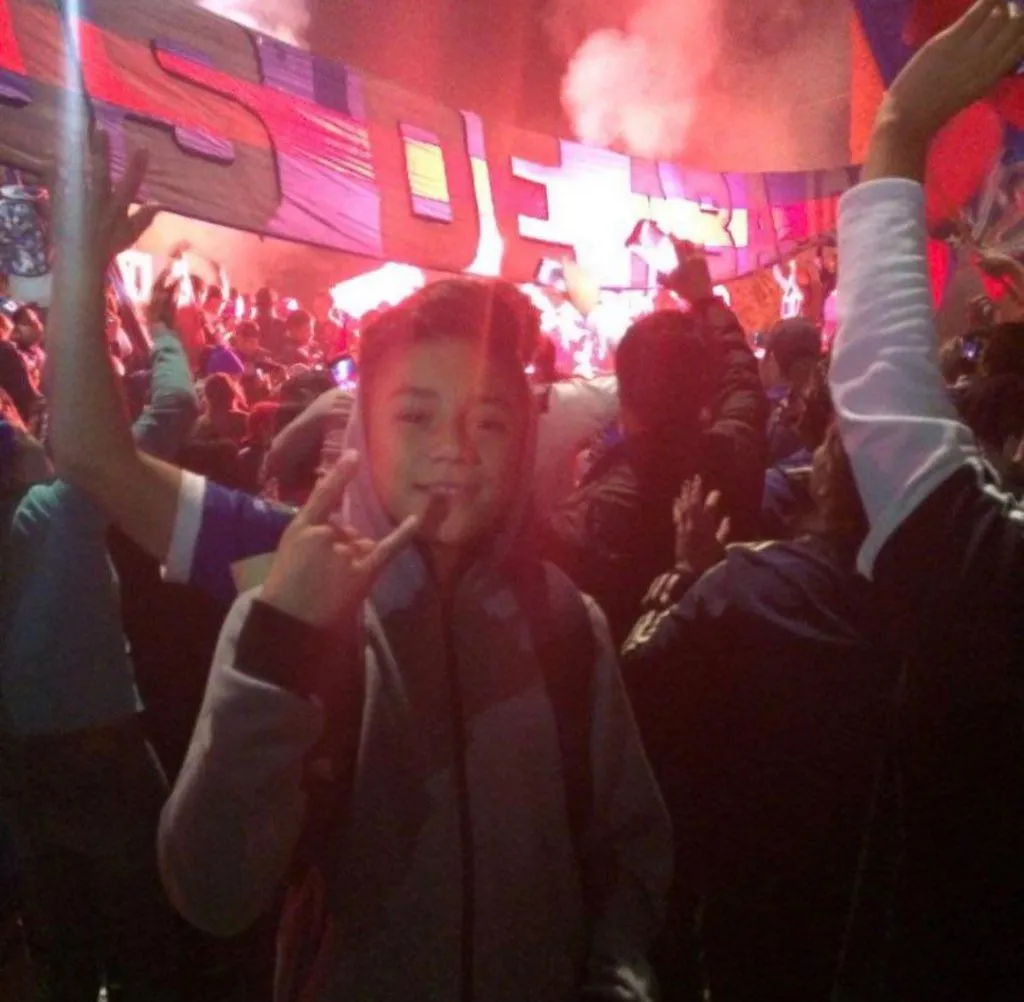 Las imágenes que dan cuenta que Damián Pizarro tiene alma azul (Redes)