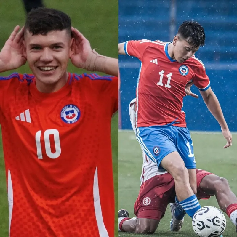Arce y Vásquez están en La Roja sub 20 (Bolavip / Archivo)