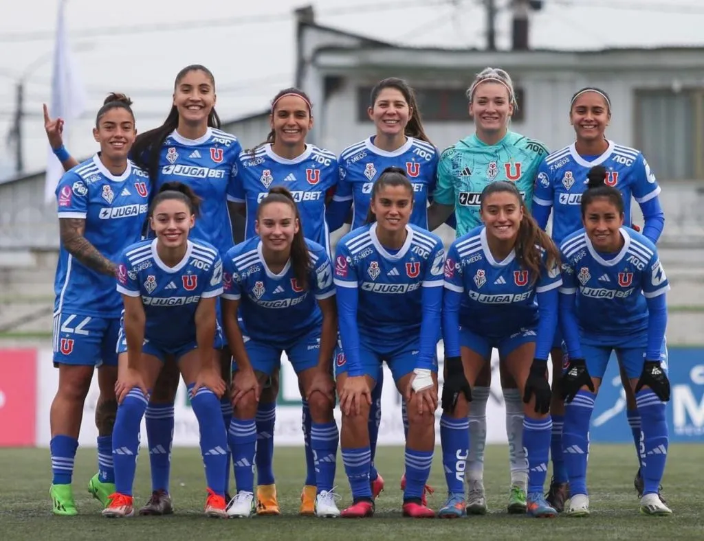 Universidad de Chile enfrentará a Palestino por la fecha 13 del Campeonato Femenino 2024. (Foto: Photosport)