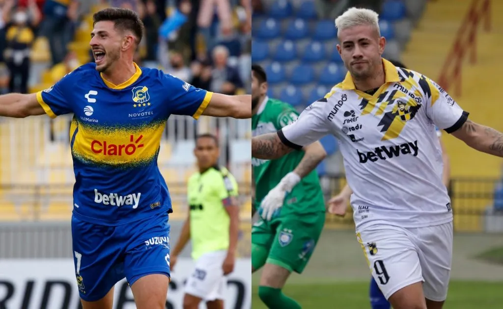 Lucas Di Yorio y Rodrigo Holgado son los dos delanteros que pretende Colo Colo. (Foto: Photosport)