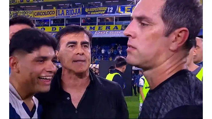 Gustavo Quinteros quedó muy molesto con el arbitraje de Fernando Rapallini. (Foto: Captura ESPN)