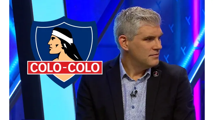 Manuel de Tezanos no comparte que Colo Colo vaya por un jugador con poca continuidad. (Foto: TNT Sports)