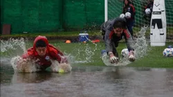 En La Roja disfrutaron la jornada bajo la lluvia. (Foto: Instagram)