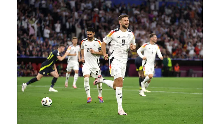 Niclas Fullkrug se hizo presente en la goleada de Alemania ante Escocia. (Foto: Getty)
