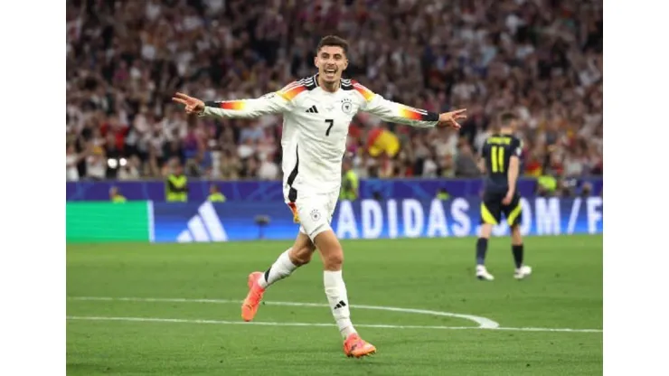 Kai Havertz anotó el tercero para Alemania en la Eurocopa 2024