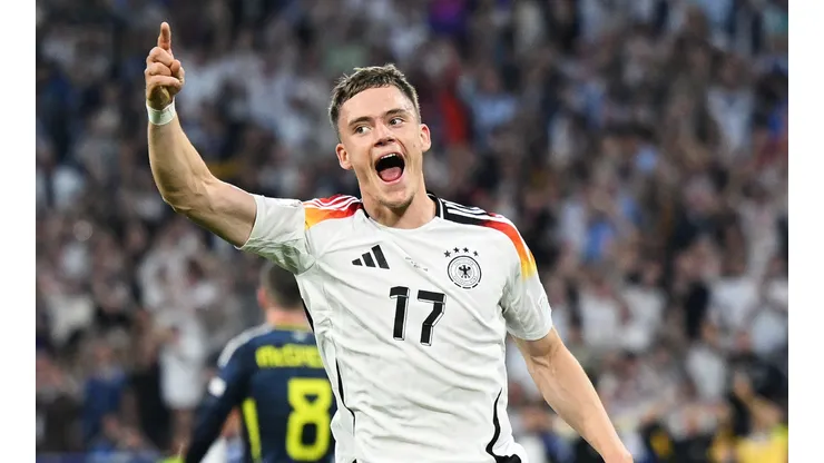 Florian Wirtz marca el primer gol de la Eurocopa 2024. (Foto: Getty)