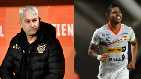 El entrenador del conjunto de Calama se refirió a la salida de Monroy.