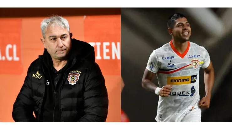 El entrenador del conjunto de Calama se refirió a la salida de Monroy.