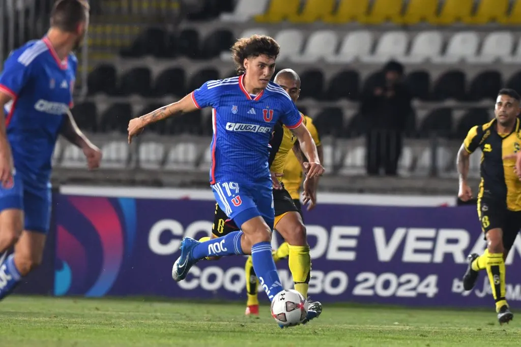 Cristóbal Muñoz tendrá una nueva oportunidad en la U | FOTO: Alejandro Pizarro Ubilla/Photosport