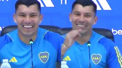 Gary Medel saca risas en su primera conferencia en Boca Juniors. (Foto: captura ESPN Argentina)