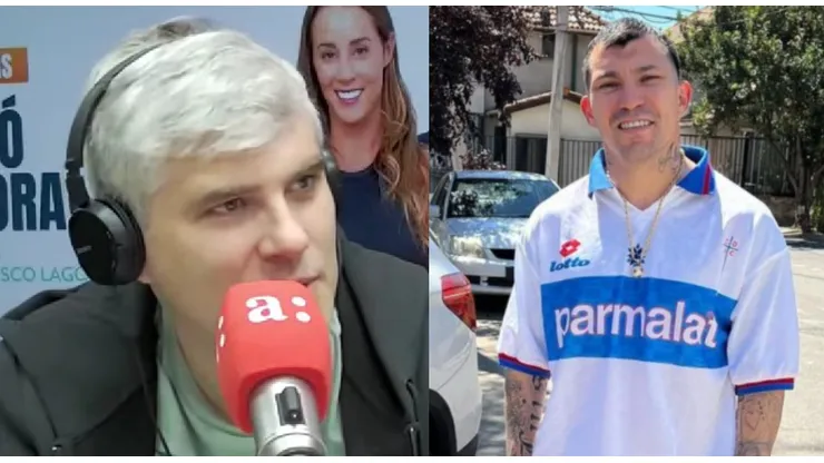 El famoso periodista se mostró bastante ofuscado por el arribo de Medel a Boca.