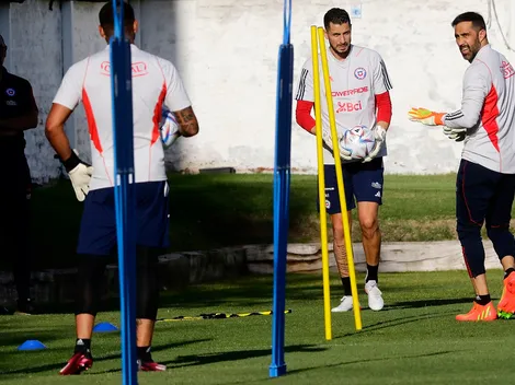 Bichi Borghi molesto con arquero de la Selección Chilena